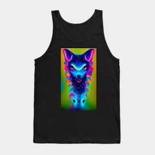 Psychedelic Wolf Tank Top